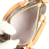 Louis Vuitton "Vivienne" Nano Speedy Bag Brown Monogram Snowy Pearl Gold Hardware