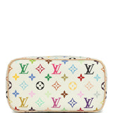 Louis Vuitton X Takashi Murakami Nice BB White Multicolor Monogram Gold Hardware