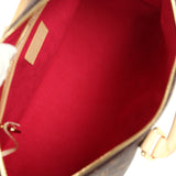 Louis Vuitton X Takashi Murakami "Garden" Keepall Bandouliere 45 Brown Multicolor Monogram Flowers Gold Hardware