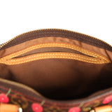 Vintage Louis Vuitton x Takashi Murkami Cheries Speedy 25 Brown and Red Monogram Cherry Gold Hardware