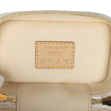 Louis Vuitton X Takashi Murakami Nice Nano White Multicolor Monogram Gold Hardware