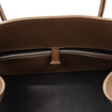 The Row East West Margaux Bag Chevre Calfskin Silver Hardware