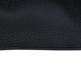 The Row Soft Margaux 10 Bag Black Calfskin Silver Hardware