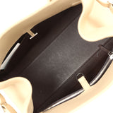 The Row Margaux Shoulder 12 Bag Boulder Calfskin Silver Hardware