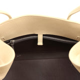 The Row Margaux Shoulder 12 Bag Boulder Calfskin Silver Hardware