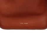 The Row Marlo 12 Tote Bag Acero Polished Saddle Silver Hardware