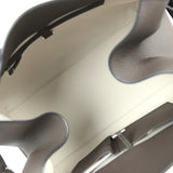 The Row Soft Margaux 15 Bag Mid Grey Calfskin Silver Hardware