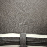 The Row Soft Margaux 15 Bag Mid Grey Calfskin Silver Hardware