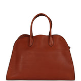 The Row Soft Margaux 15 Acero Leather Silver Hardware