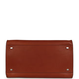 The Row Soft Margaux 15 Acero Leather Silver Hardware