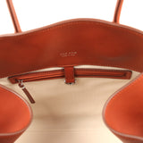 The Row Soft Margaux 15 Acero Leather Silver Hardware
