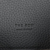 The Row Soft Margaux 15 Bag Dark Pine Calfskin Silver Hardware