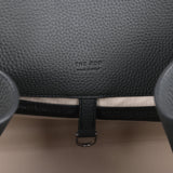 The Row Soft Margaux 15 Bag Dark Pine Calfskin Silver Hardware