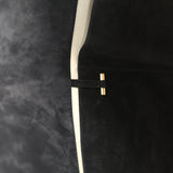 The Row Soft Margaux 15 Bag Black Suede Gold Hardware