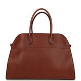 The Row Soft Margaux 15 New Burgundy Saddle Silver Hardware