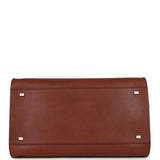 The Row Soft Margaux 15 New Burgundy Saddle Silver Hardware