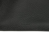 The Row Soft Margaux Shoulder 12 Bag Black Calfskin Silver Hardware