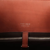 The Row Margaux Shoulder 12 New Burgundy Saddle Silver Hardware