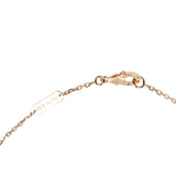 Van Cleef & Arpels 2023 Holiday Vintage Alhambra Obsidian Pendant Necklace