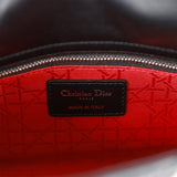 Christian Dior Small ABCDior Lady Dior Tote Black Lambskin Silver Hardware