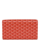Goyard Goyardine Orange Monte Carlo PM Clutch/Shoulder Bag Silver Hardware