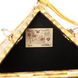 Goyard Dé Trunk Bag Metallic Gold Goyardine Gold Hardware