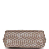 Goyard Goyardine Greige Anjou PM Embroidered Bunny Khaki Bag Palladium Hardware