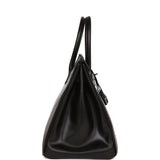 Pre-owned Hermes Birkin 35 SO BLACK Box Black Hardware