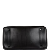 Pre-owned Hermes Birkin 35 SO BLACK Box Black Hardware