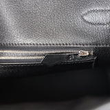 Pre-owned Hermes Birkin 35 SO BLACK Box Black Hardware