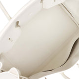 Pre-owned Hermes Birkin 35 White Gulliver and Toile H Palladium Hardware NO RESERVE!