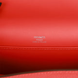 Hermes Geta Capucine Chevre Palladium Hardware