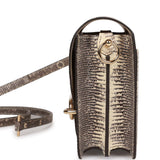 Hermes Mini Sac Roulis Ombre Lizard Varanus Salvator Gold Hardware
