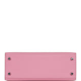 Hermes Kelly Sellier 25 Pink 5P Verso Madame Palladium Hardware