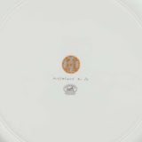 Hermes "Mosaique Au 24" Gold Porcelain Presentation Plate Set