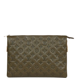 Louis Vuitton Coussin MM Khaki Green Lambskin Gold Hardware